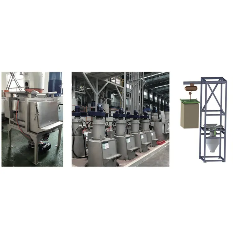 Staubfreie Sackentleerungsstation